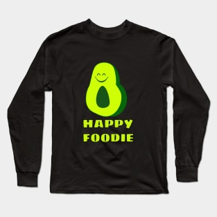 happy foodie Long Sleeve T-Shirt